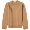 Saint Laurent Camel Crew Knit