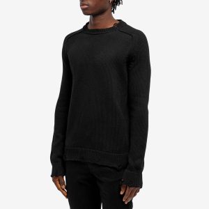 Saint Laurent Distressed Crew Knit