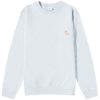 Maison Kitsune Chillax Fox Patch Regular Crew Sweat