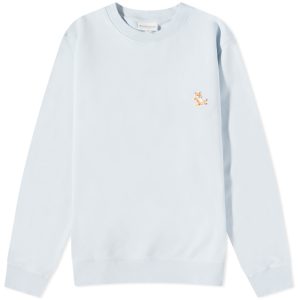 Maison Kitsune Chillax Fox Patch Regular Crew Sweat