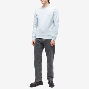 Maison Kitsune Chillax Fox Patch Regular Crew Sweat