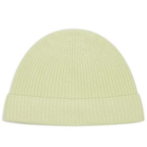 Auralee Wool Soft Cord Knit Cap