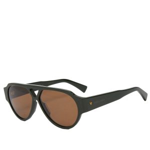 Bottega Veneta Bold Triangle Stud Sunglasses