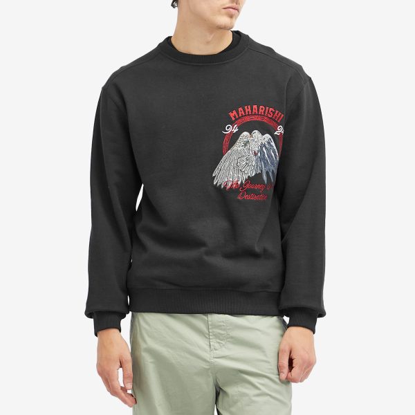 Maharishi Peace Mount Crew Sweat