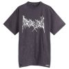 Balenciaga Metal Logo Oversized T-Shirt