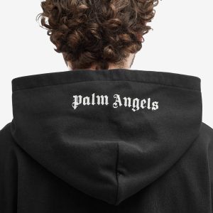 Palm Angels Classic Logo Embroidered Popover Hoodie