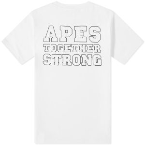 A Bathing Ape Bicolor College ATS T-Shirt