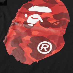 A Bathing Ape Color Camo Big Ape Head T-Shirt