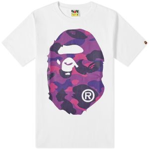 A Bathing Ape Color Camo Big Ape Head T-Shirt