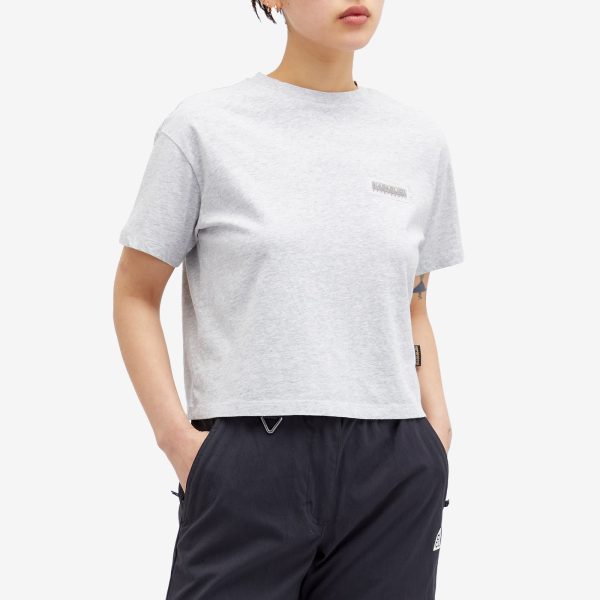 Napapijri Patch Logo Cropped T-Shirt