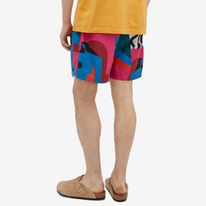 By Parra Distorted Water Swim Shorts