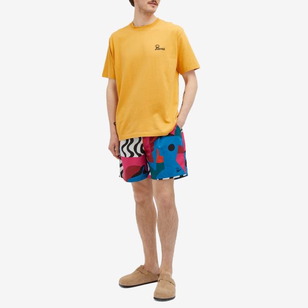 By Parra Distorted Water Swim Shorts