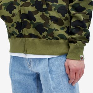 A Bathing Ape 1St Camo Shark Full Zip Hoodie