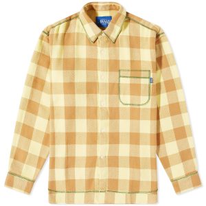 Awake NY Contrast Stitch Flannel Shirt