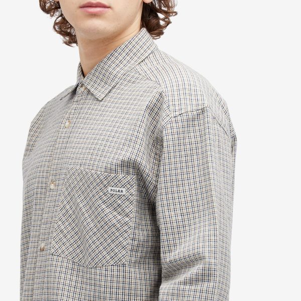 Polar Skate Co. Mitchell Check Long Sleeve Shirt