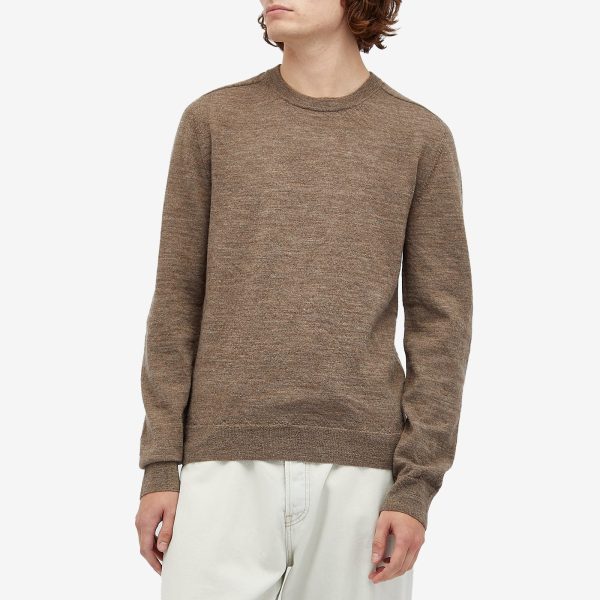 Maison Margiela Elbow Patch Crew Neck Jumper