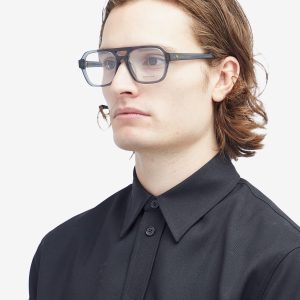 Bottega Veneta Triangle Stud Optical Glasses