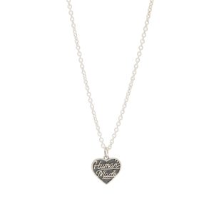 Human Made Heart Silver Necklace