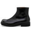 MM6 Maison Margiela Leather Ankle Boots