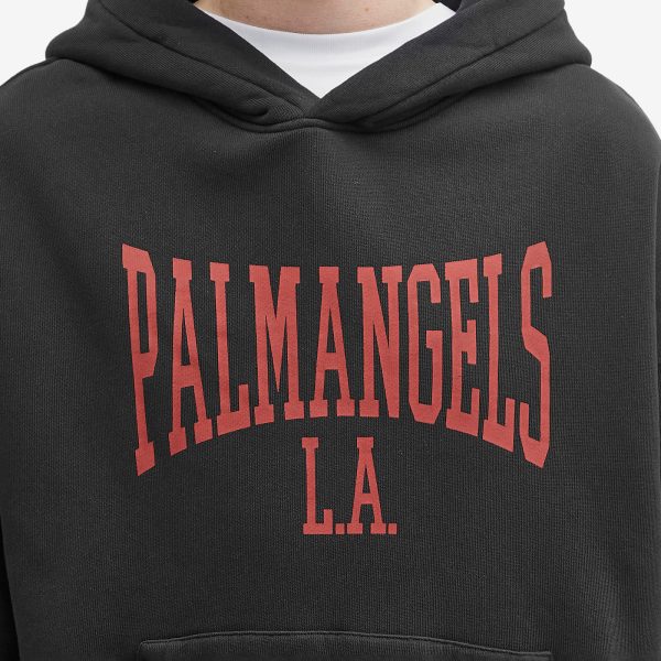 Palm Angels College Logo Popover Hoodie