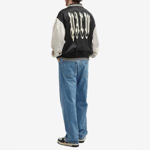 Palm Angels Gothic Logo Varsity Jacket