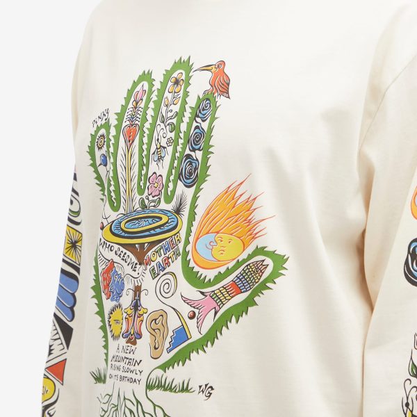 Story mfg. Grateful Hand Long Sleeve T-Shirt