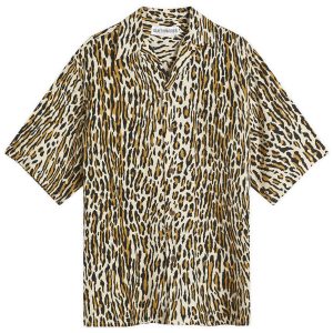 Wacko Maria Leopard Hawaiian Short Sleeve Shirt