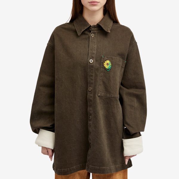 JW Anderson Oversized Contrast Cuff Shirt