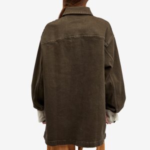 JW Anderson Oversized Contrast Cuff Shirt