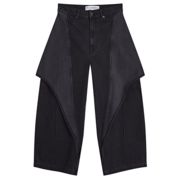 JW Anderson Cropped Sculptural Jeans