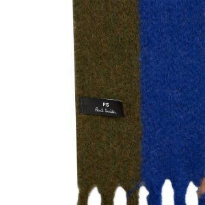 Paul Smith Stripe Fuzzy Scarf