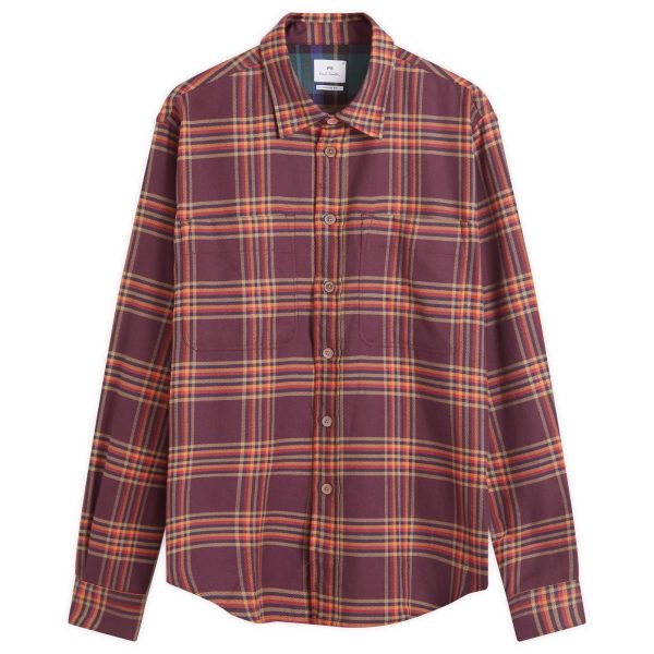 Paul Smith Checked Long Sleeve Shirt