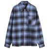 END. x Represent Distressed Flannel Shirt