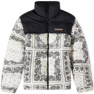 Napapijri Holiday Paisley Print Puffer Jacket