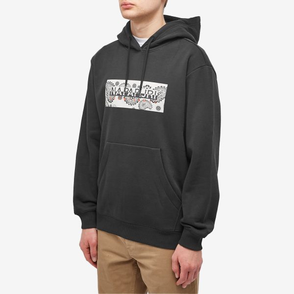 Napapijri Andesite Paisley Logo Hoodie