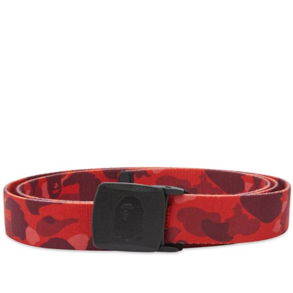 A Bathing Ape Colour Camo GI Belt