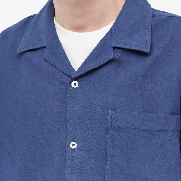 Universal Works Hemp Cotton Camp Shirt