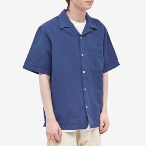 Universal Works Hemp Cotton Camp Shirt