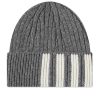 Thom Browne Cashmere 4 Bar Beanie