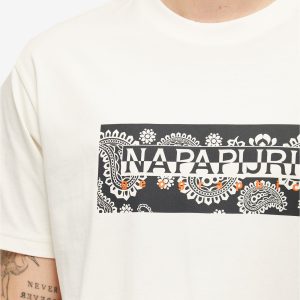 Napapijri Andesite Paisley Logo T-Shirt