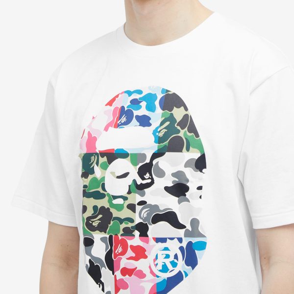 A Bathing Ape Abc Camo Crazy Big Ape Head T-Shirt