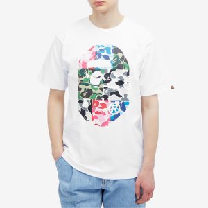 A Bathing Ape Abc Camo Crazy Big Ape Head T-Shirt