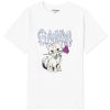 GANNI Ganni Cat relaxed t-shirt