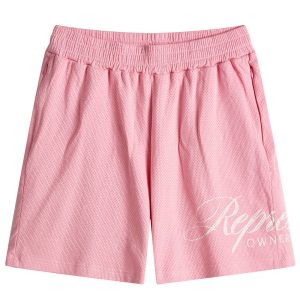 Represent Owners Club Script Mesh Shorts