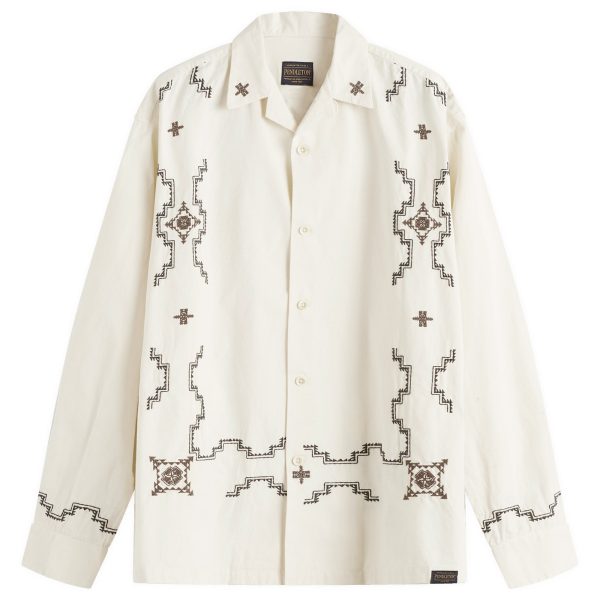 Pendleton Embroidered Open Collar Shirt