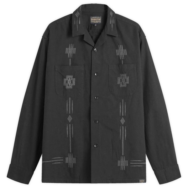 Pendleton Embroidered Open Collar Pocket Shirt