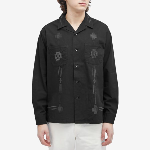 Pendleton Embroidered Open Collar Pocket Shirt