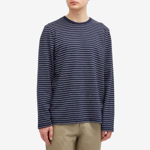 Folk Long Sleeve Textured Stripe T-Shirt