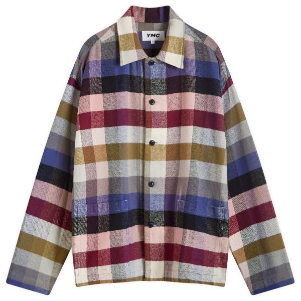 YMC PJ Checked Overshirt