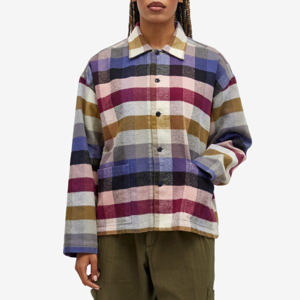 YMC PJ Checked Overshirt